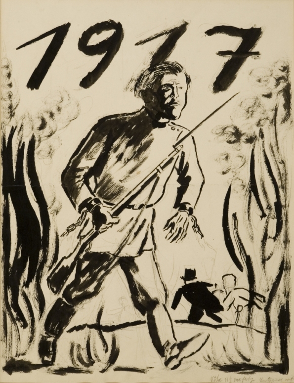 George-Grosz1917-china-e-matita-su-carta-cm.-65x53-595x775